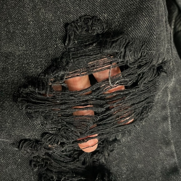 One Teaspoon Distressed Denim Skirt - Picture 11 of 11